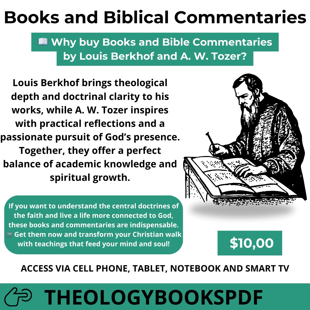 Books and Bible Commentaries in PDF by Louis Berkhof and A. W. Tozer: Balancing Knowledge and Spirituality