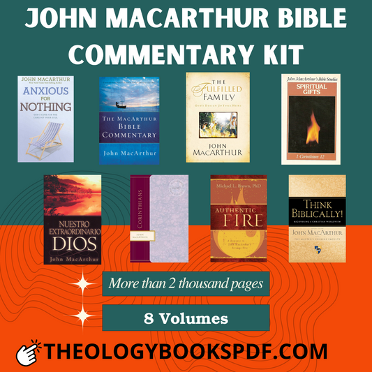 John MacArthur's Bible Commentary Kit: Complete 8-Volume Collection in PDF