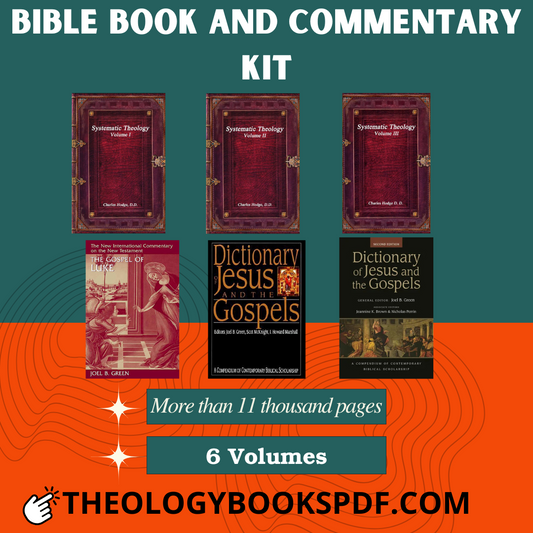 Kit of Books and Bible Commentaries in PDF: Collection with 6 Volumes